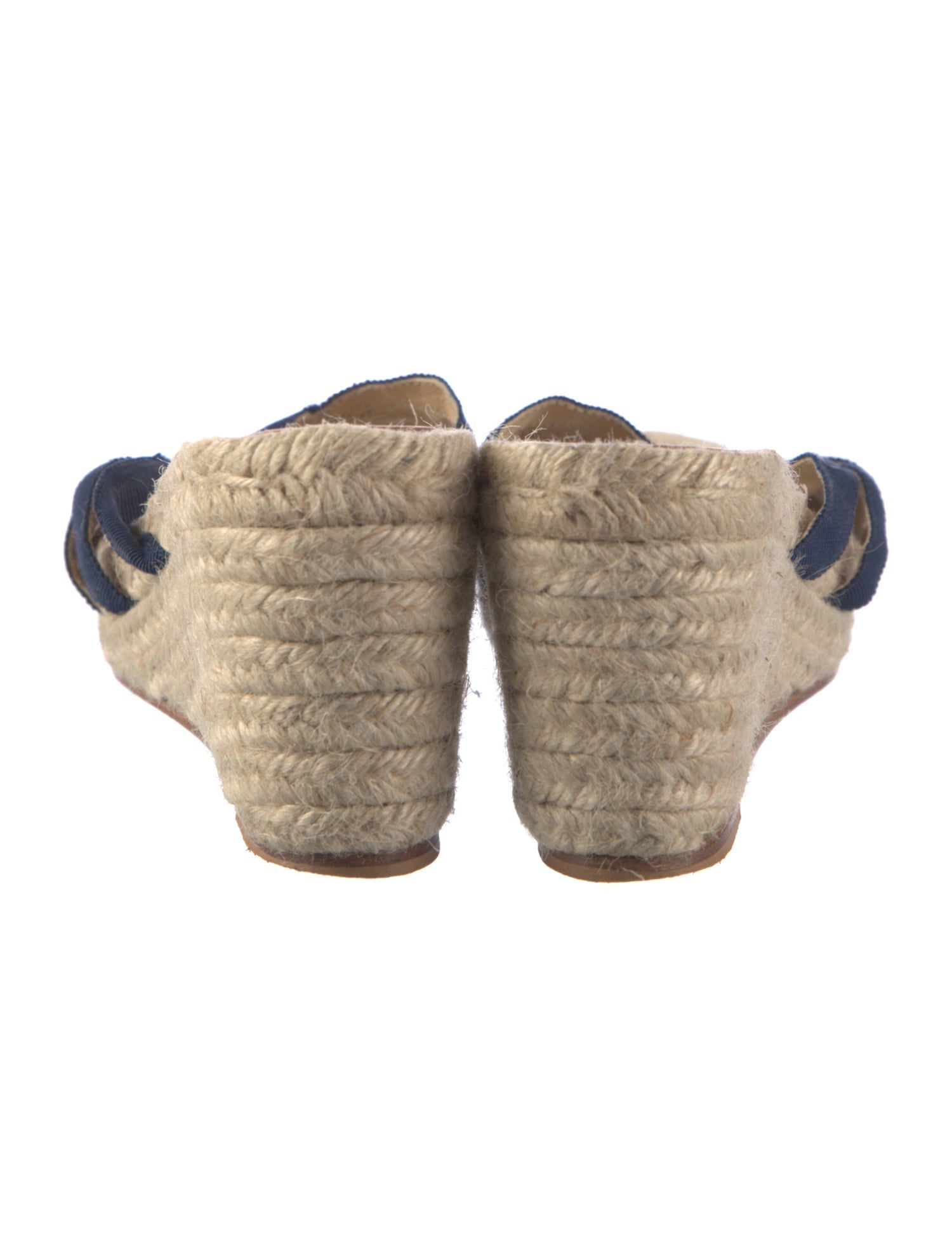 Stubbs & Wootton Jute Grosgrain Trim Espadrilles